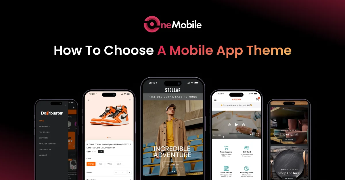 How To Choose a Mobile App Theme for Your Store?