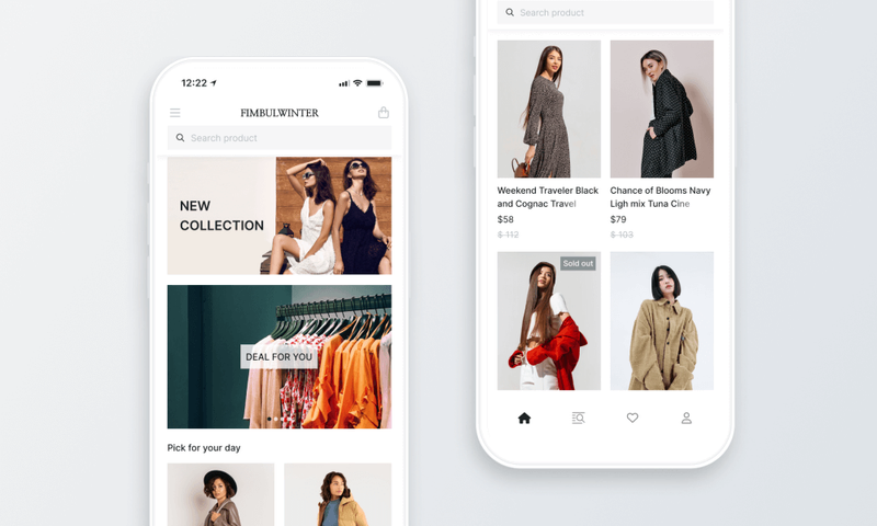 How To Choose a Mobile App Theme for Your Store? 2 airy-mobile-app-theme-onemobile