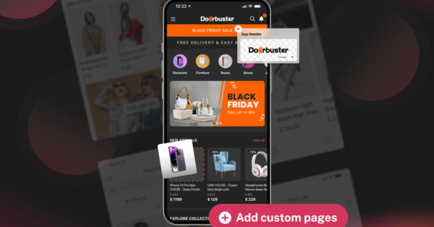How To Customize Your App With OneMobile’s Drag-n-Drop Editor?