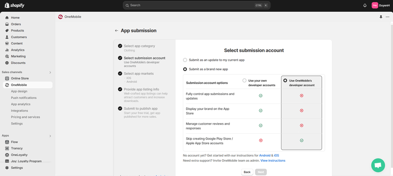 select-submission-account-to-publish-app