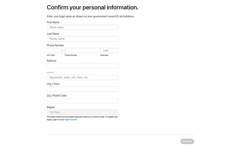 How To Create an Apple App Store Developer Account? 8 confirm-your-personal-information