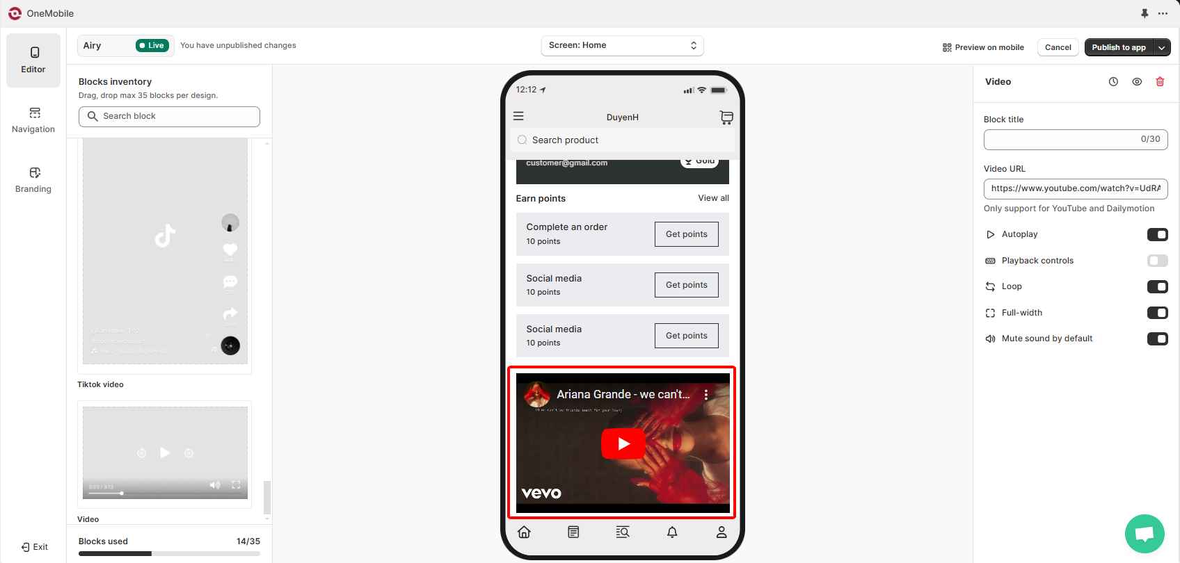 embed-social-commerce-video-feature-to-app