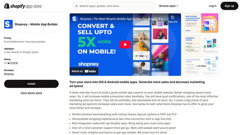 Shopney-best-Shopify-mobile-app-builders-for-beauty