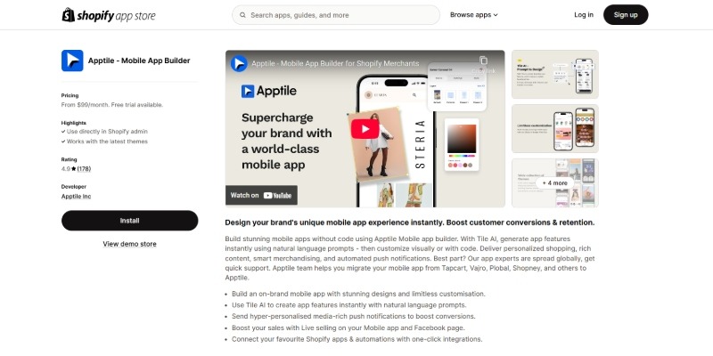 apptile-best-shopify-app-builder