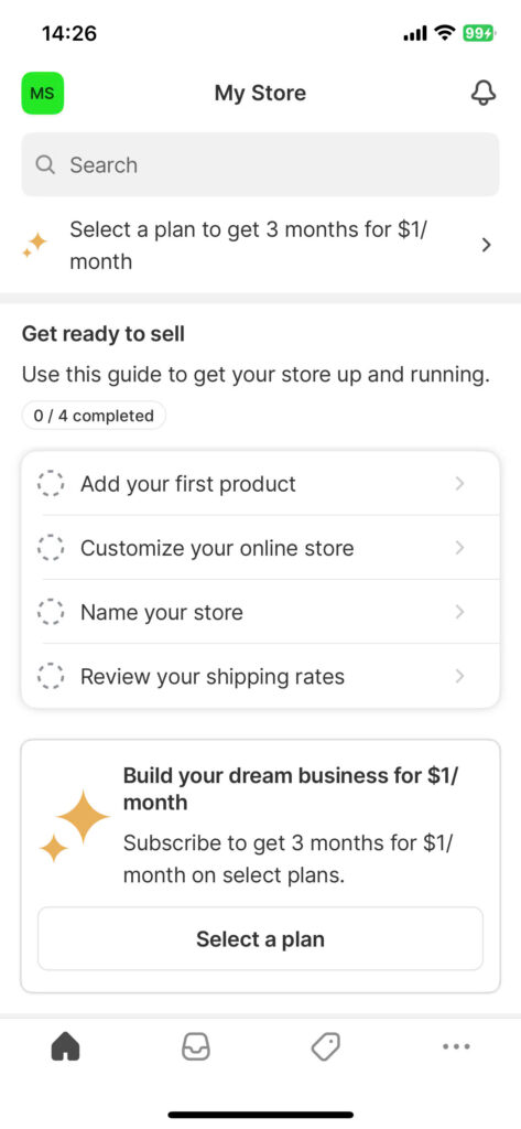 Can You Make a Shopify Store on Your Phone? Yes & Here's How 3 create-your-store