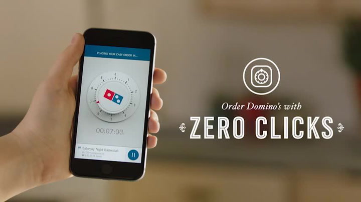 Domino’s Zero Clicks ordering