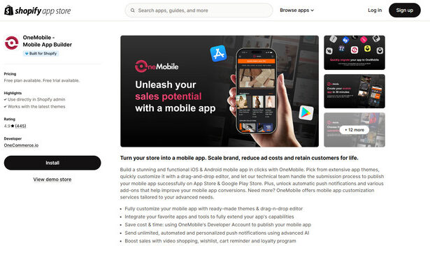 Top 10 Best Mobile App Builders for Shopify in 2025: Features, Pricing & Reviews