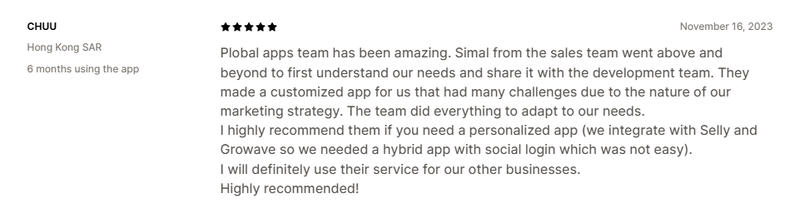 Top 10 Best Shopify Mobile App Builders in 2025: Features, Pricing & Reviews 25 pros-of-plobal