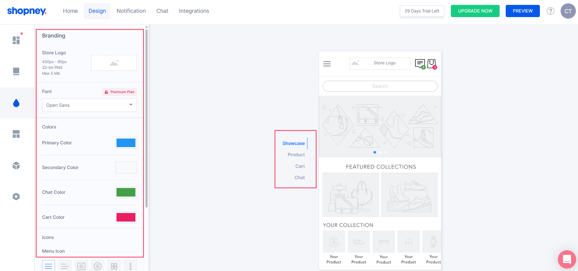 Shopney Shopify Mobile App Builder Review: Is It the Right Pick for Your Store? 3 shopney-basic-page-customization