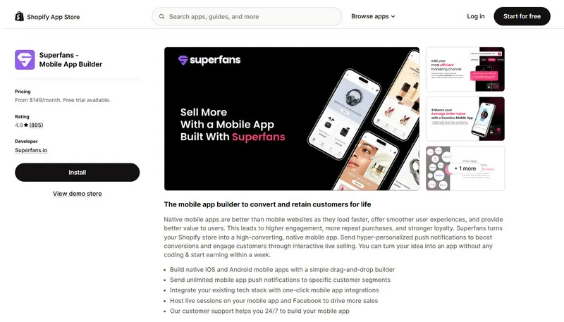 superfans-shopify-mobile-app-builder-for-clothing-store