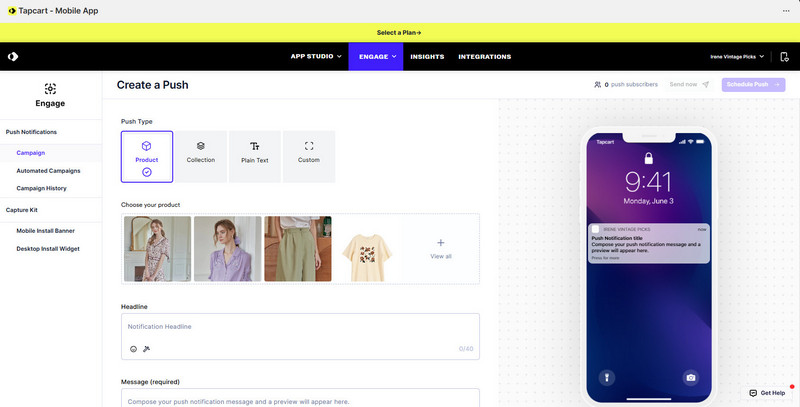Review Tapcart Shopify Mobile App Builder: An Unbiased Review 6 tapcart sales features
