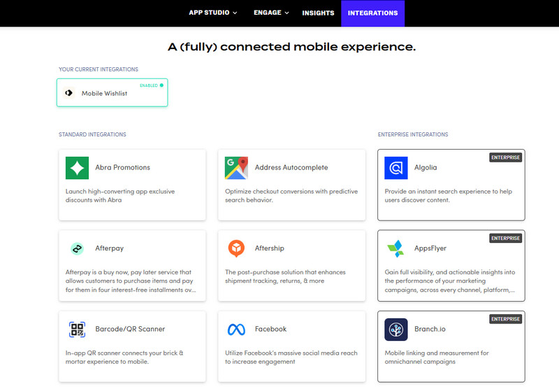Review Tapcart Shopify Mobile App Builder: An Unbiased Review 10 tapcart-integration