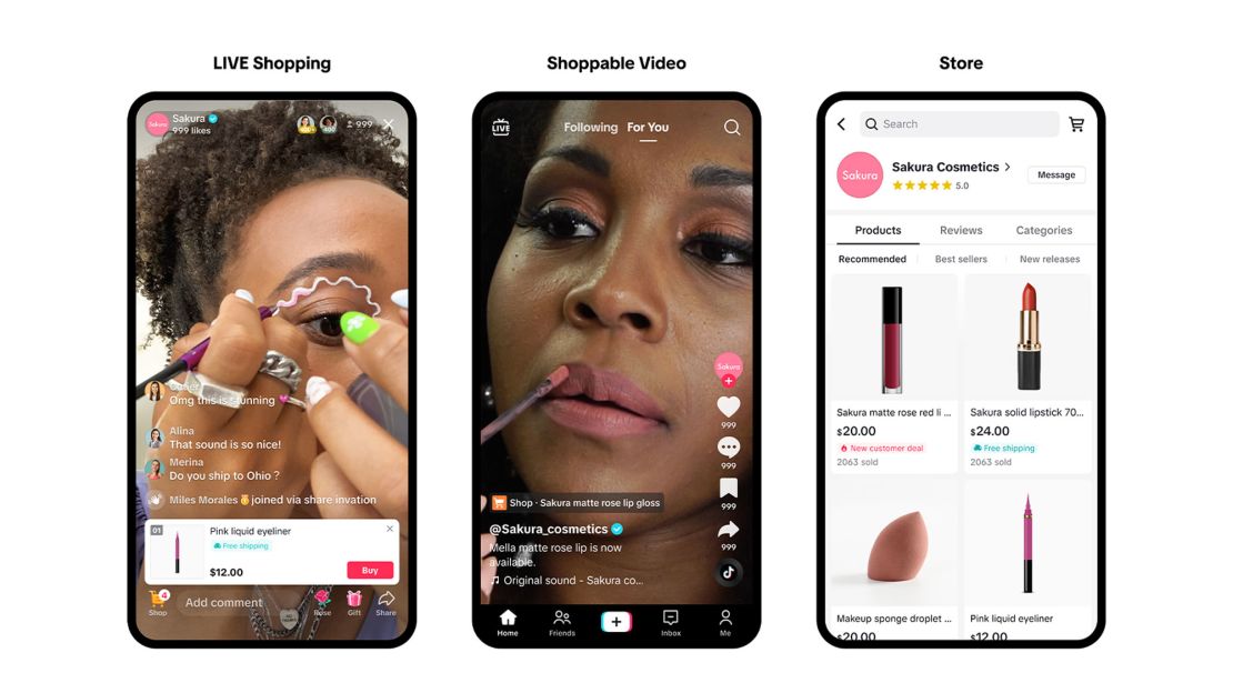 tiktok shopping mobile commerce advantages