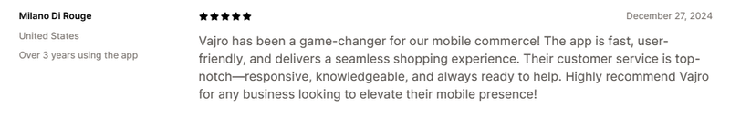 Top 10 Best Shopify Mobile App Builders in 2025: Features, Pricing & Reviews 5 pros-of-vajro