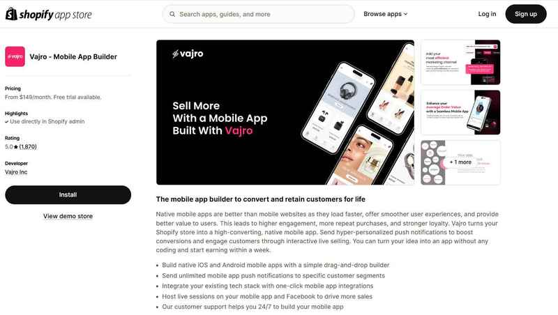 vajro-shopify-mobile-app-builder-for-global-jewelry-stores
