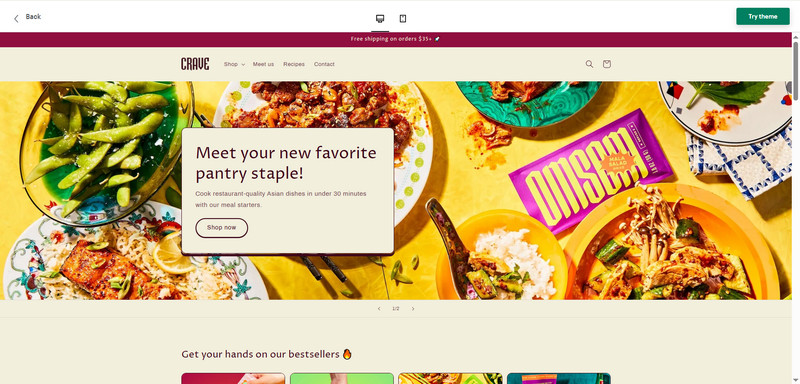 crave-free-shopify-theme-for-mobile