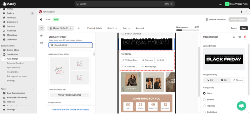How To Prepare Your Mobile App for BFCM 5 Recommend-your-customers-relevant-search-queries