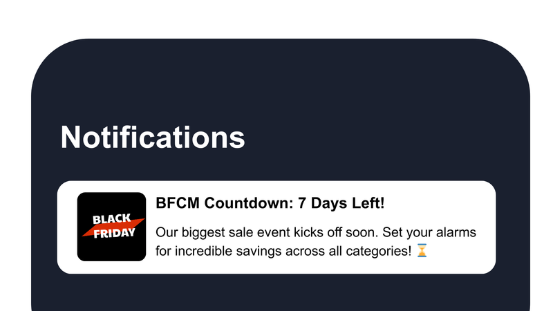 The Ultimate Push Notifications Calendar For BFCM 2025 4 countdown-to-BFCM