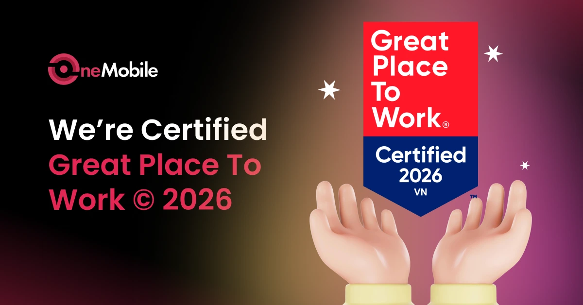 OneMobile Earns Great Place To Work® Certification 2026