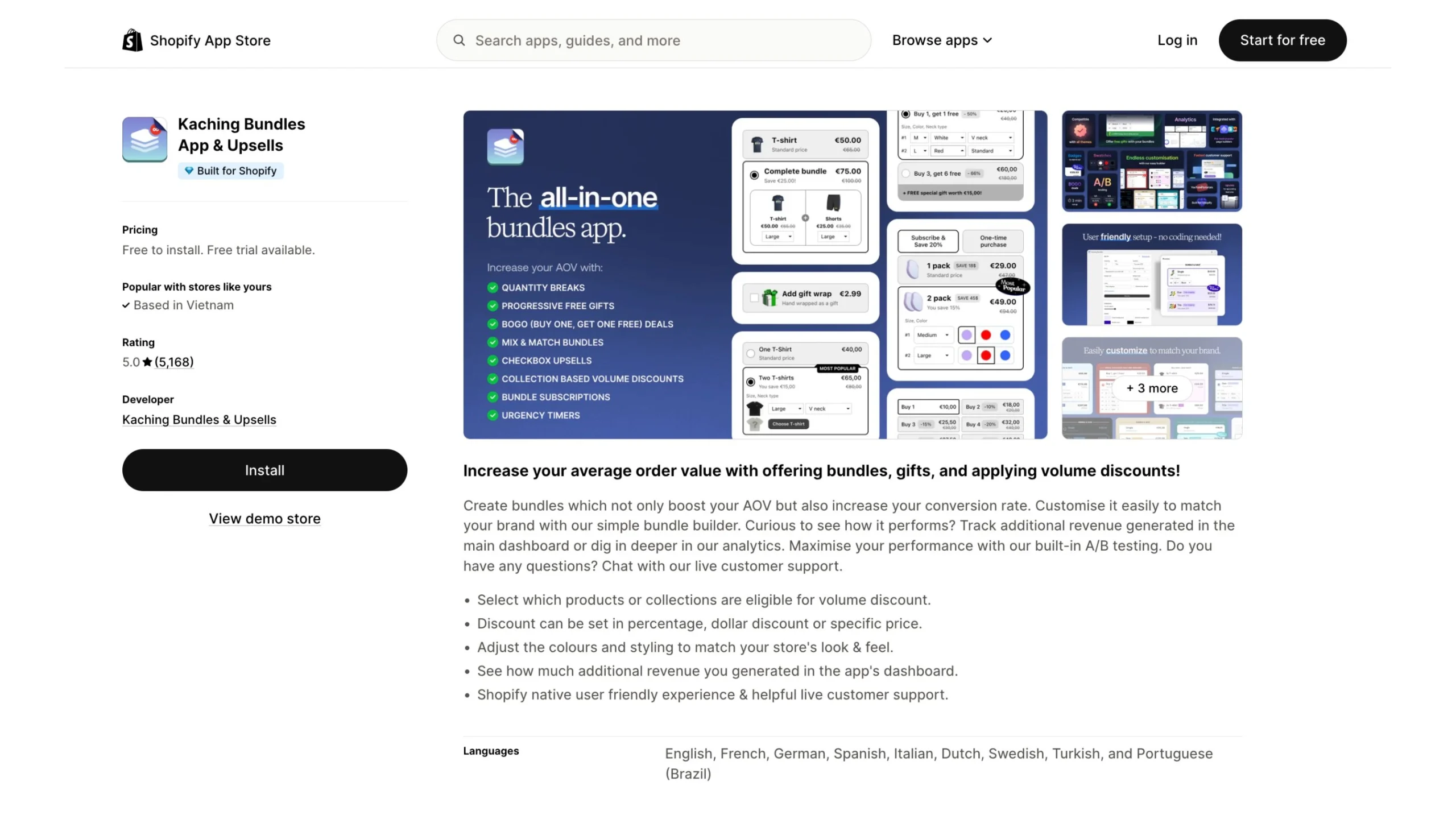 Best Shopify Mix & Match Bundle Apps (2026): 7 Options Compared 4 Kaching Bundles App Upsells scaled